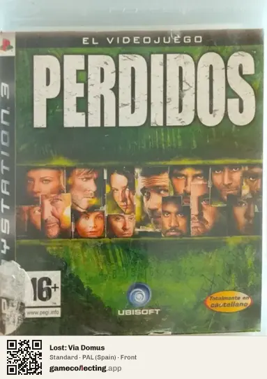 Lost: Via Domus PlayStation 3, Spain box front