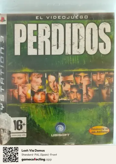 Lost: Via Domus PlayStation 3, Spain box front