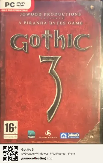 Gothic 3 Computer, France box front