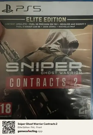 Sniper Ghost Warrior Contracts 2 PlayStation 5, PAL box front