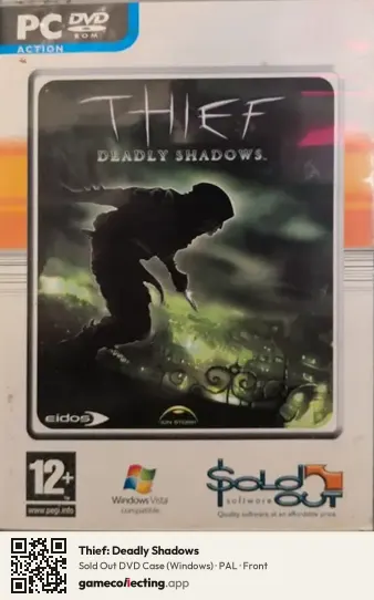 Thief: Deadly Shadows Computer, PAL box front