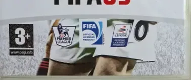 FIFA 09, the PEGI square on its front