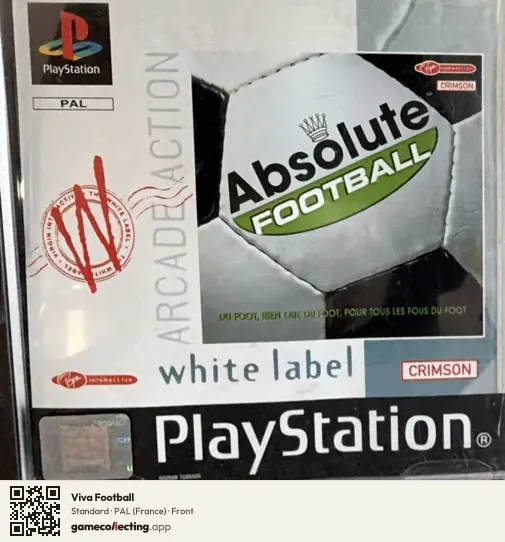 Viva Football PlayStation, France box front