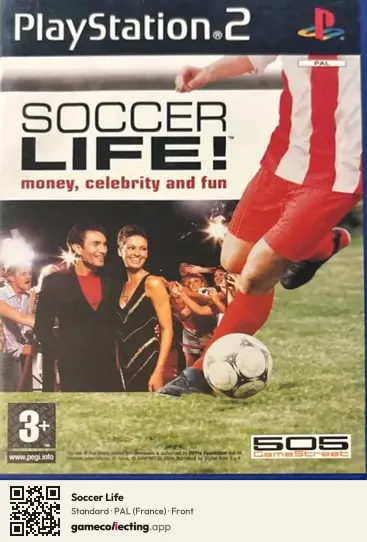 Soccer Life PlayStation 2, France box front