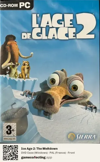 Ice Age 2: The Meltdown Computer, France box front