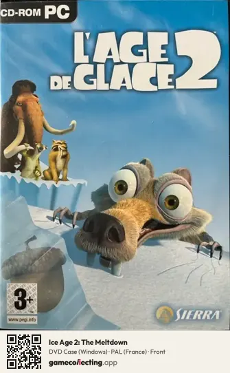 Ice Age 2: The Meltdown Computer, France box front