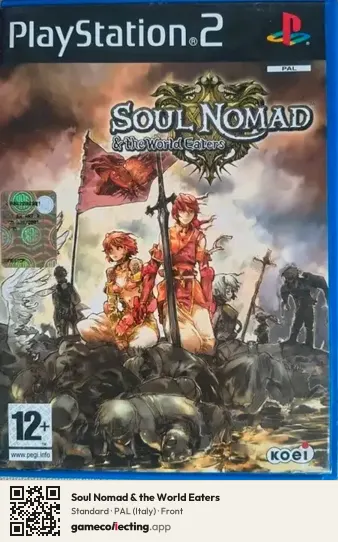 Soul Nomad & the World Eaters PlayStation 2, Italy box front