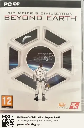 Sid Meier's Civilization: Beyond Earth Computer, France box front