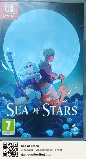 Sea of Stars Nintendo Switch, Germany box front