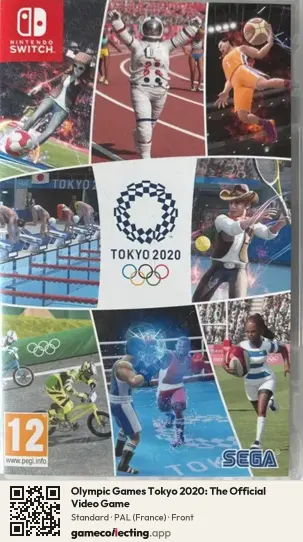 Olympic Games Tokyo 2020: The Official Video Game Nintendo Switch, France box front