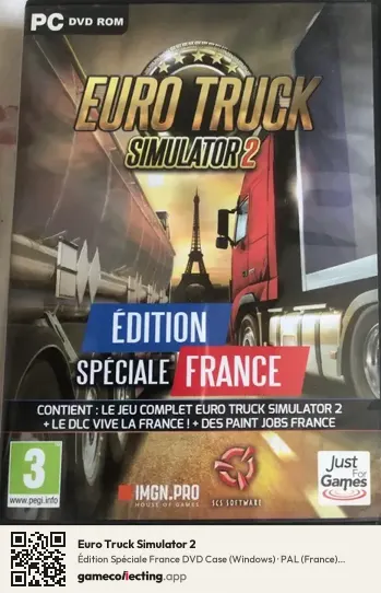 Euro Truck Simulator 2 Computer, France box front