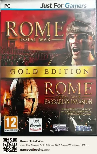 Rome: Total War Computer, France box front