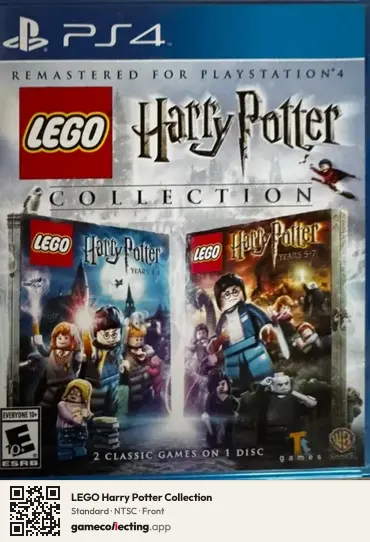 LEGO Harry Potter Collection PlayStation 4, NTSC box front