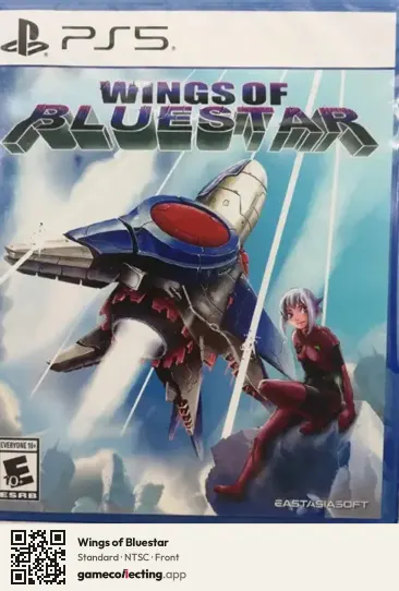 Wings of Bluestar PlayStation 5, NTSC box front