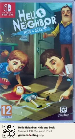 Hello Neighbor: Hide and Seek Nintendo Switch, Germany box front
