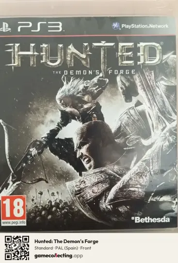 Hunted: The Demon's Forge PlayStation 3, Spain box front
