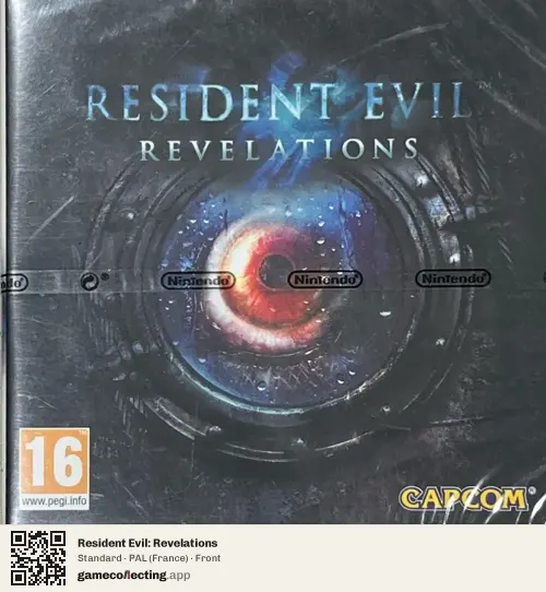 Resident Evil: Revelations Nintendo 3DS, France box front