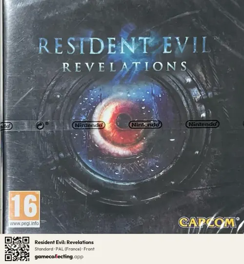 Resident Evil: Revelations Nintendo 3DS, France box front