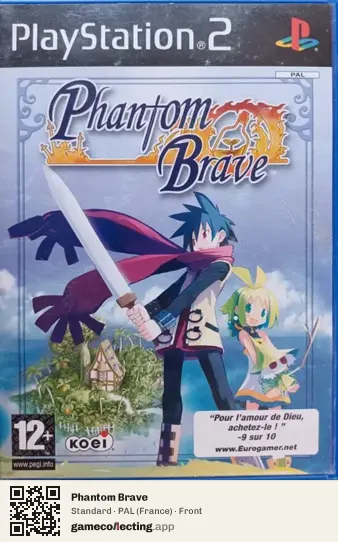 Phantom Brave PlayStation 2, France box front