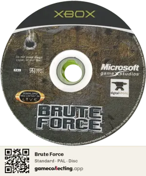 Brute Force Xbox, PAL disc