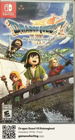 Dragon Quest VII Reimagined Nintendo Switch, NTSC box front
