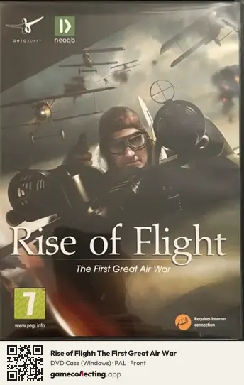 Rise of Flight: The First Great Air War Computer, PAL box front