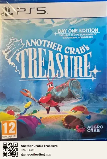 Another Crab's Treasure PlayStation 5, PAL box front