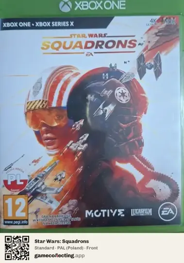 Star Wars: Squadrons Xbox One, Poland box front