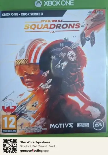 Star Wars: Squadrons Xbox One, Poland box front