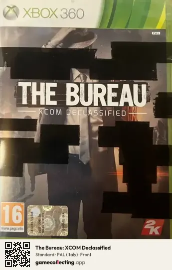 The Bureau: XCOM Declassified Xbox 360, Italy box front