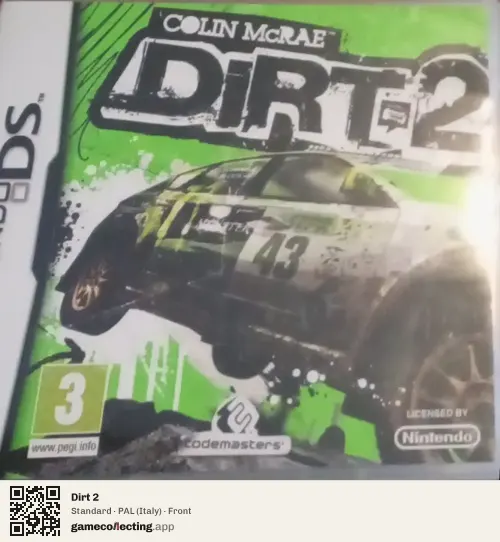 Dirt 2 Nintendo DS, Italy box front