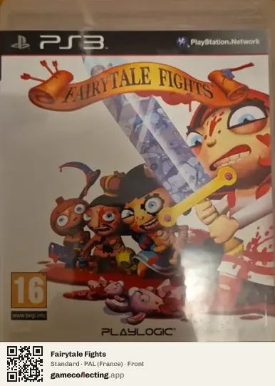 Fairytale Fights PlayStation 3, France box front