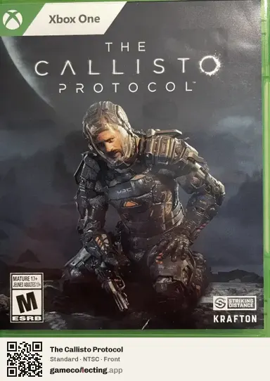 The Callisto Protocol Xbox One, NTSC box front