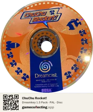 ChuChu Rocket! Sega Dreamcast, PAL disc