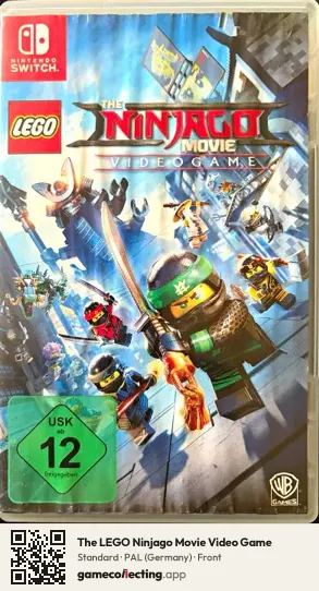 The LEGO Ninjago Movie Video Game Nintendo Switch, Germany box front