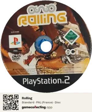Rolling PlayStation 2, PAL disc