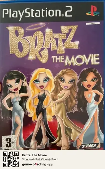 Bratz: The Movie PlayStation 2, Spain box front