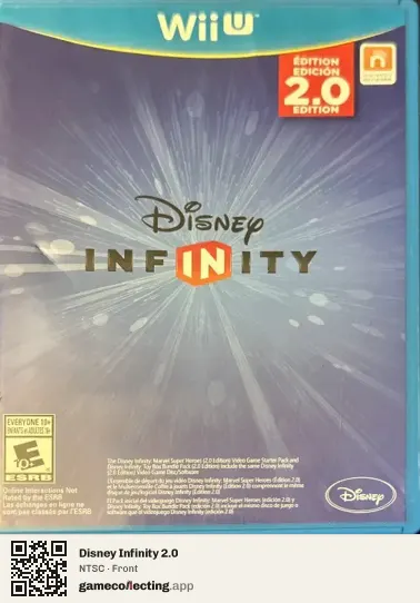 Disney Infinity 2.0 Nintendo Wii U, NTSC box front