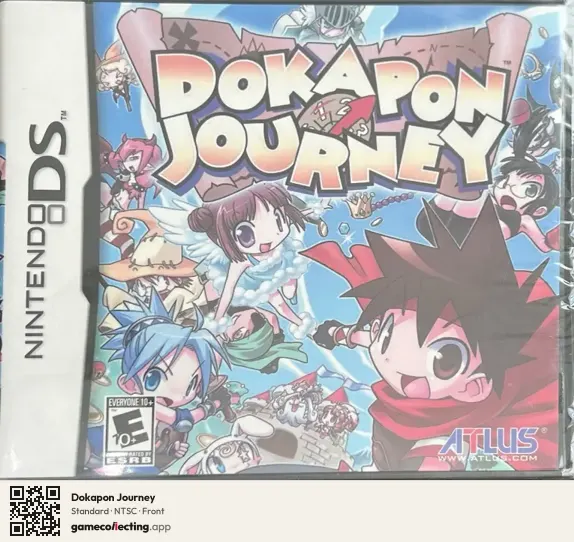 Dokapon Journey Nintendo DS, NTSC box front