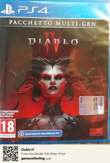 Diablo IV PlayStation 4, Italy box front