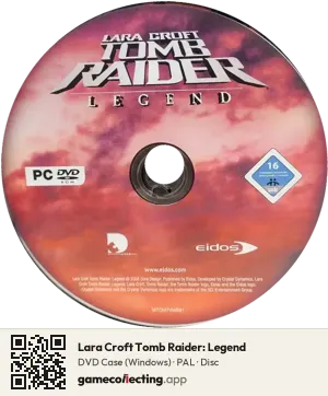 Lara Croft Tomb Raider: Legend Computer, PAL disc