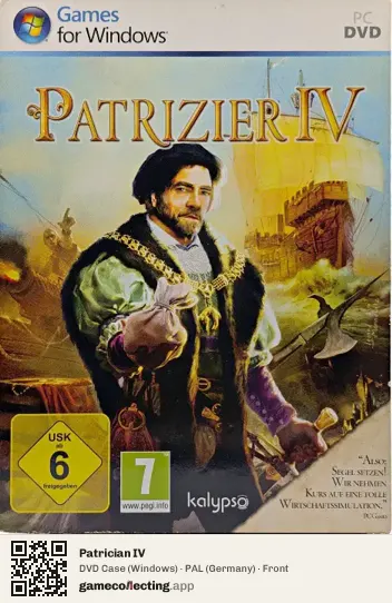 Patrician IV Computer, Germany box front