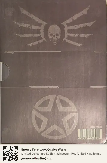 Enemy Territory: Quake Wars Computer, United Kingdom box back
