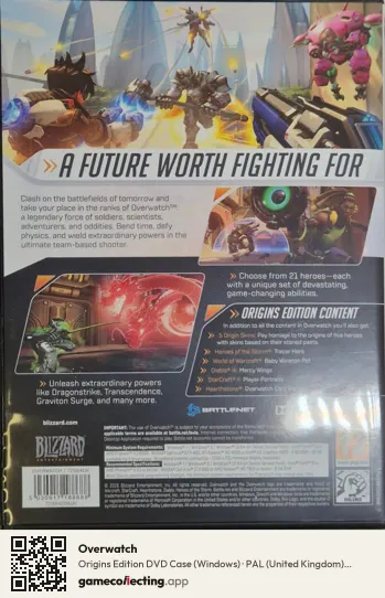 Overwatch Computer, United Kingdom box back