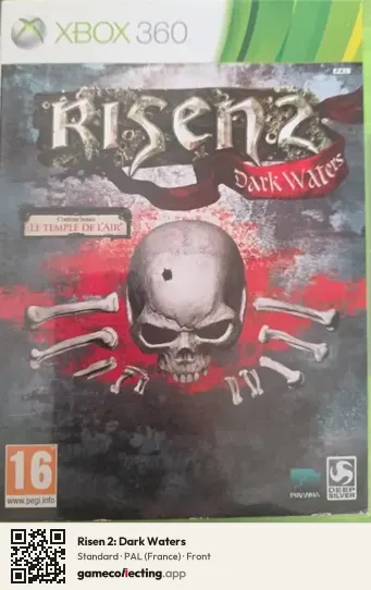 Risen 2: Dark Waters Xbox 360, France box front