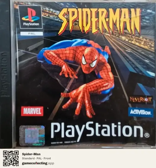 Spider-Man PlayStation, PAL box front