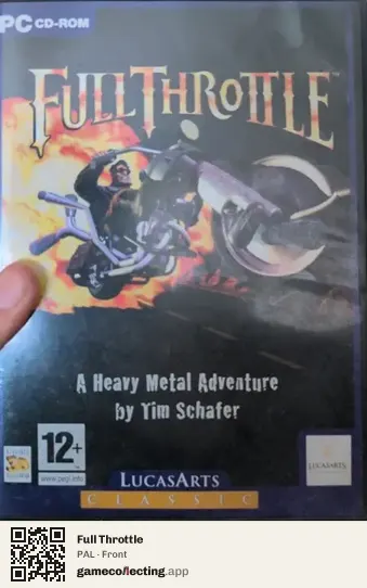 Full Throttle Computer, PAL box front