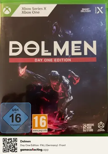 Dolmen Xbox Series X, Germany box front
