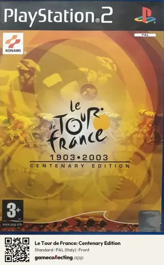 Le Tour de France: Centenary Edition PlayStation 2, Italy box front