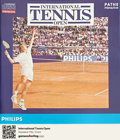 International Tennis Open Philips CD-i, PAL box front
